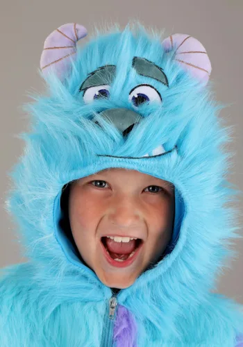 Vista 2 de Disfraz con Capucha Sulley de Monsters Inc de Disney para Niños Multicolor