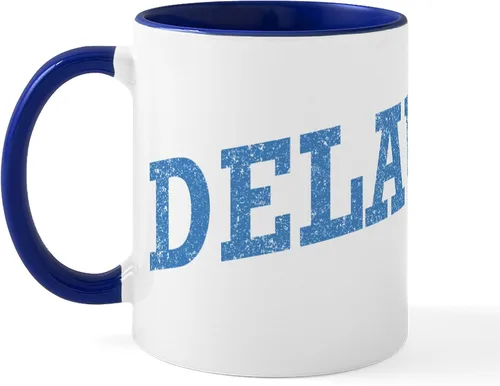 Vista 10 de CafePress Delaware (DE) Euro Mug Taza de café de cerámica de 11 oz (11.0 fl oz)