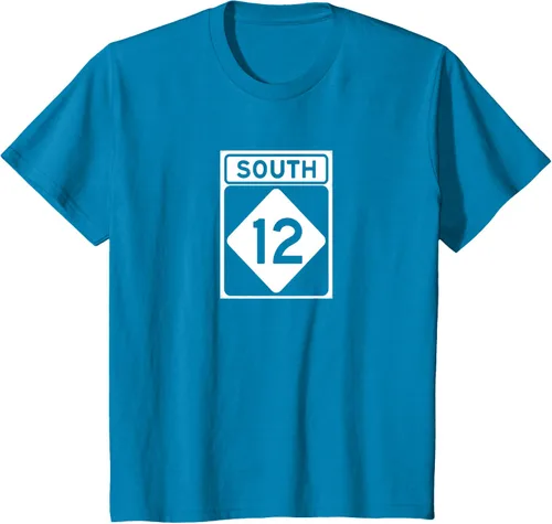 Vista 80 de Highway 12 South NC Outer Banks North Carolina Hwy - Camiseta, Negro, S