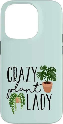 Vista 17 de Crazy Plant Lady - Cute Plant Lovers Gardening Theme Case for iPhone 17