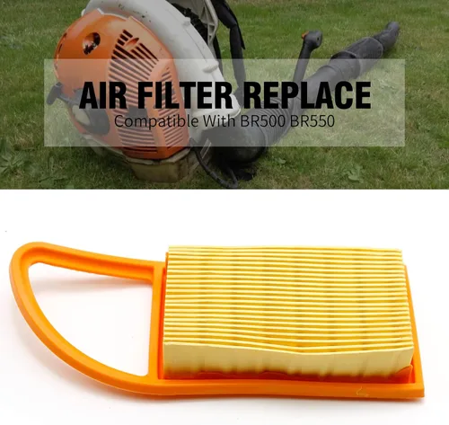 Vista 5 de laffoonparts - Paquete de 2 filtros de aire de repuesto para sopladores de mochila Stihl BR600 BR550 BR500 BR700, repuesto para sopladores