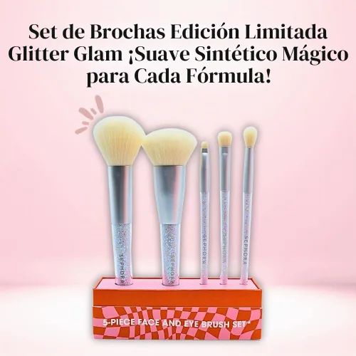 Vista 6 de SEPHORA COLLECTION - Juego de brochas para rostro y ojos (5 piezas)