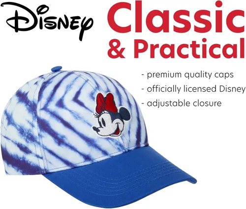 Vista 3 de Disney Gorro de Minnie Mouse para mujer, gorra de béisbol, sombrero de mamá