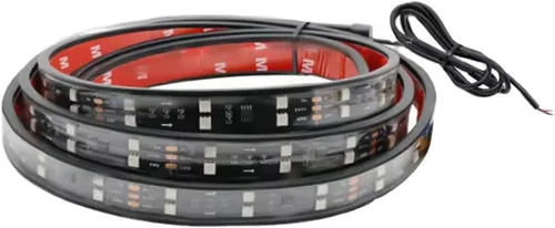Vista 8 de Tira de luces LED impermeables para auto, tira de luz para camión, luces interiores para estribo para camiones, barra de luz LED para portón trasero