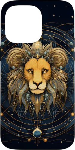 Vista 21 de Leo Zodiac Sign Lion Horoscope Constellation Case for iPhone 17