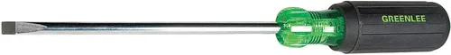Vista 2 de Greenlee 0153-27C Destornillador, resistente, punta de gabinete 1/4" x 8