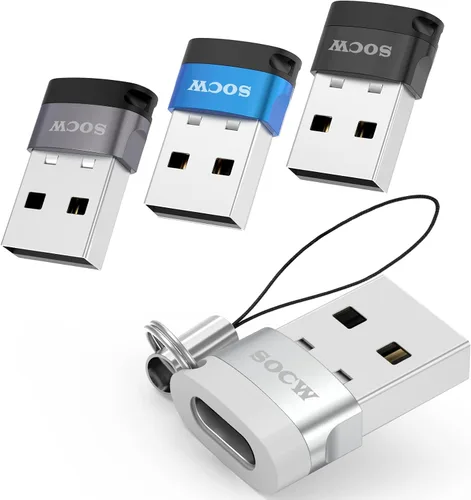 Vista 11 de Adaptador USB C hembra a USB macho 2.0 (Atrovirens, 4 unidades)