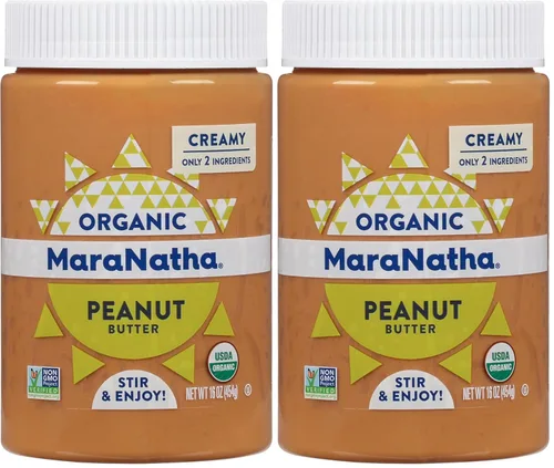Vista 7 de Maranatha mantequilla de cacahuate orgánica, cremosa, de 16 onzas