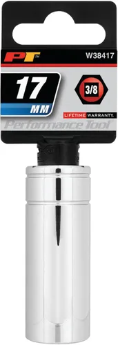 Vista 2 de Performance Tool W38417 - Llave de vaso de 3/8 de pulgada, 6 puntas, 17mm