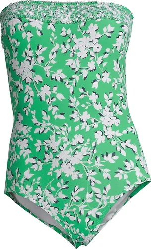 Vista 5 de Lands' End Draper James x Bandeau - Traje de baño de una pieza para mujer