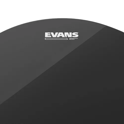 Vista 2 de Evans Parche resonante negro, 15 cm