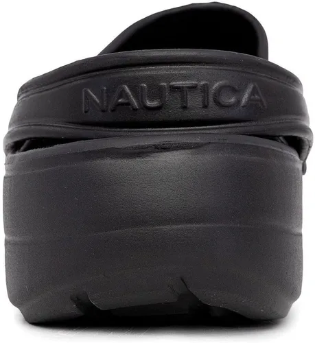 Vista 3 de Nautica Zuecos para mujer Sandalias deportivas deportivas Zapatos de agua sin cordones con correa trasera ajustable Zapatos deportivos de playa