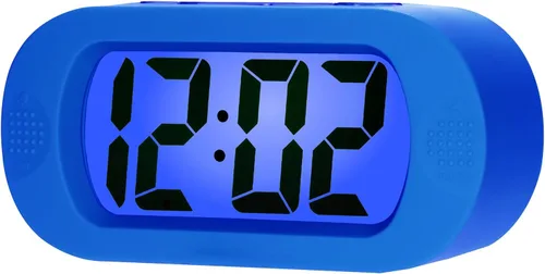 Vista 16 de Plumeet Reloj Despertador para Niños LCD Digital Grande Relojes Despertadores de Viaje con Repetición y Luz Nocturna - Sonido Ascendente