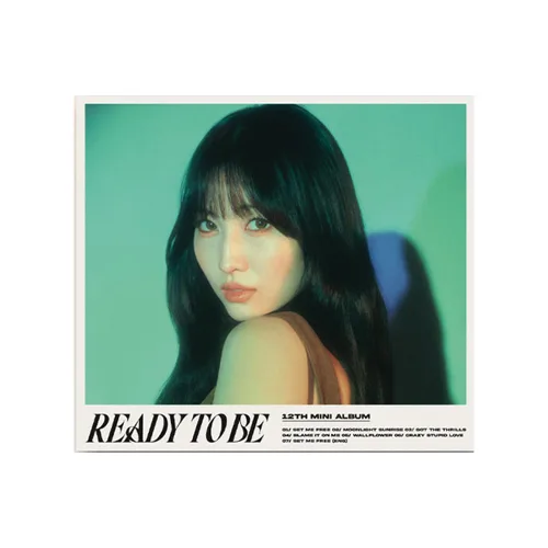 Vista 7 de TWICE READY TO BE 12º Mini Álbum Versión DIgipack CD+POB+Póster plegable en el paquete+Libro de fotos+Tarjeta con foto+Adhesivo+Seguimiento Sellado