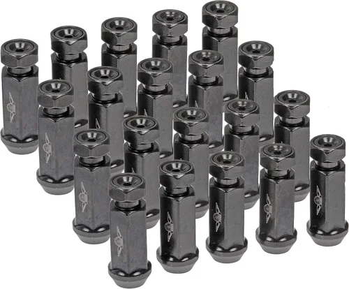 Vista 4 de Dorman 712-245A Tuerca de rueda 1/2 pulg.- Estilo Racing Se adapta a modelos seleccionados, paquete de 20