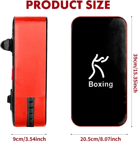 Vista 6 de LuiceABC One Karate Taekwondo Boxing Kick Punch Adjustable Soft Shield Durable Training Pad for Boxing, Training and Protecting Your Palm, Wrist and