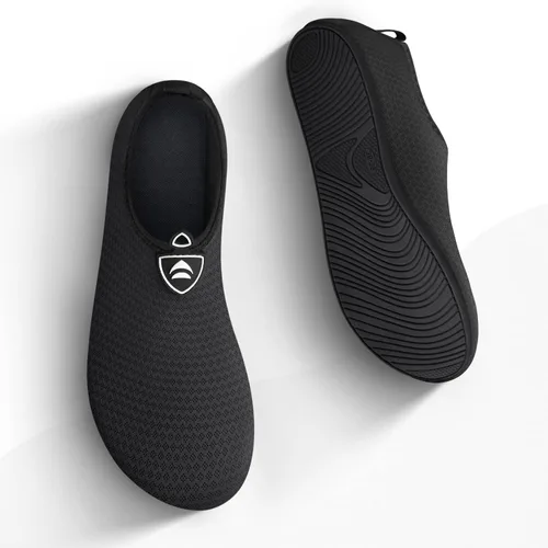 Vista 6 de SAYOLA - Zapatos acuáticos para natación, playa, piscina, yoga y surf, con secado rápido, sensación descalza y estilo calcetín (SB001)