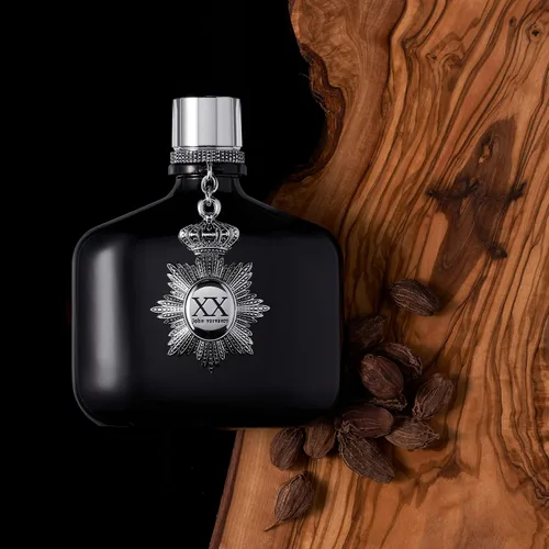 Vista 3 de John Varvatos Colonia para hombre, XX Eau de Toilette EDT Spray, aroma oriental amaderado con notas de cardamomo, flor de naranja y sándalo