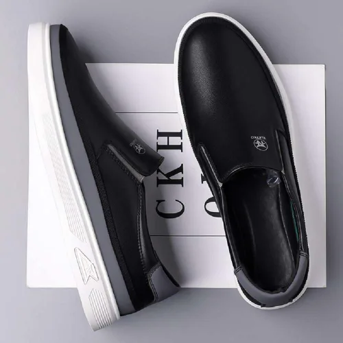 Vista 5 de Mocasines para hombre, zapatos de conducción ligeros y cómodos para caminar al aire libre