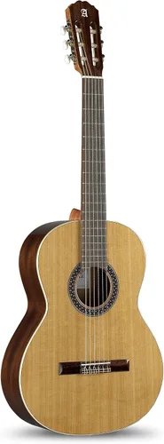Vista 4 de Alhambra Guitarra clásica clásica 1OP-US, cedro rojo macizo