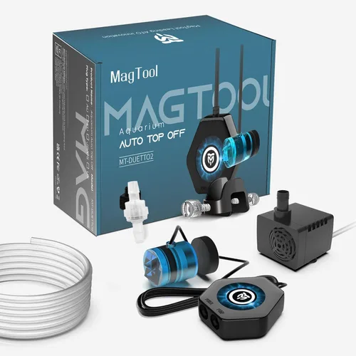 Vista 2 de MagTool Sistema de recarga automática para acuario, versión mejorada ATO de acuario con sensor óptico dual para tanques de arrecife y frescos