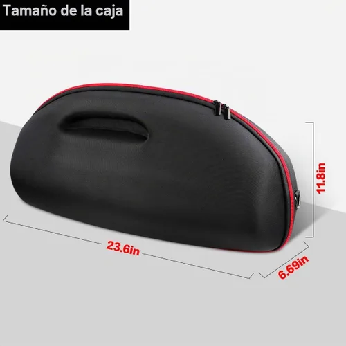 Vista 5 de COMECASE Estuche rígido de viaje para JBL Boombox 3/2 - Potente altavoz Bluetooth Boombox impermeable (solo caja)