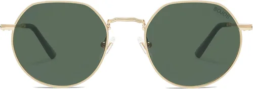 Vista 28 de SOJOS Gafas de sol polarizadas redondas de polígono para mujeres y hombres, retro, clásicas, vintage, Panto octogonales, SJ1157