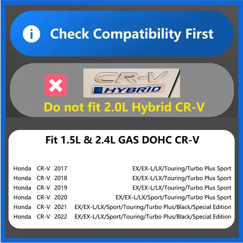 Vista 5 de Caja de almacenamiento oculta para maletero Honda CR-V 2017-2022, organizador específico de inserción de carga en escotilla trasera CRV, espacio