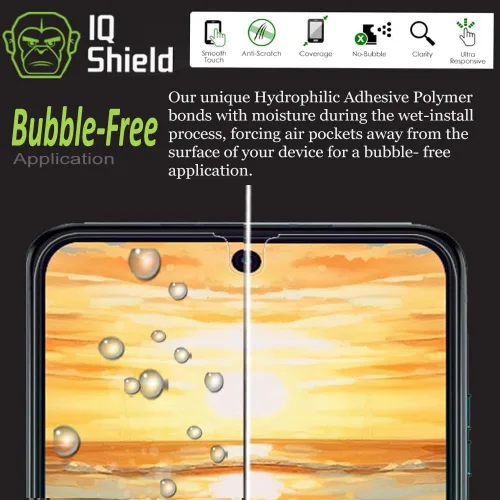 Vista 6 de IQShield Paquete de 2+2 protectores de pantalla para Motorola Razr Ultra (2026/2025) / Razr+ Plus (2026/2025/2024), película de TPU transparente