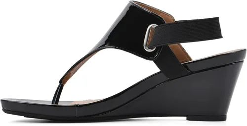 Vista 4 de WHITE MOUNTAIN Sandalias de cuña All Dres para mujer