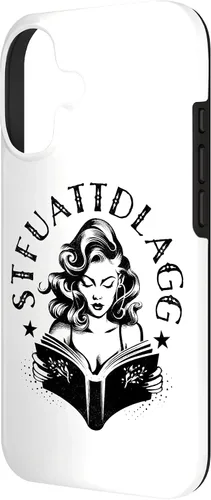 Vista 2 de Sexy STFUATTDLAGG Hot Woman Reading Spicy Good Book Love Case for iPhone 17