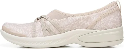 Vista 5 de BZees Niche - Zapato estilo bailarina para mujer Batik Beige