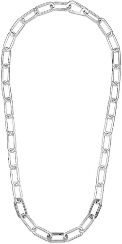 Vista 2 de PANDORA Collar de cadena de eslabones ME 399590C00-45, Plata esterlina, No es una piedra preciosa
