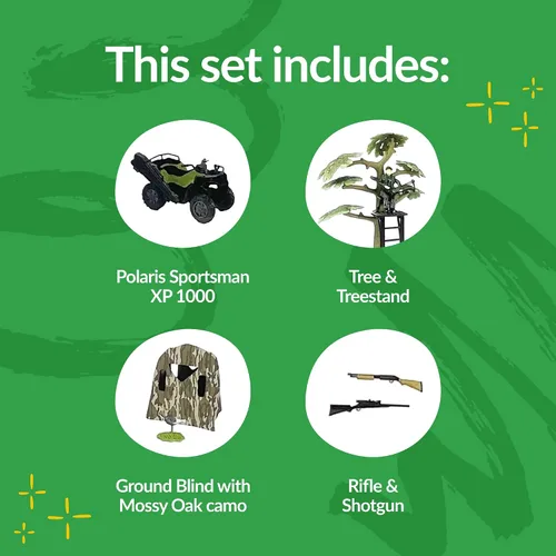 Vista 3 de Big Country Toys Título Gran Set de Caza - Juguetes de Caza para Niños y Niñas de 3 Años en Adelante