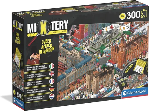 Vista 7 de Clementoni 21712 Mixtery Catch The Thief - Rompecabezas de 300 piezas para niños de 8 años, multicolor, mediano