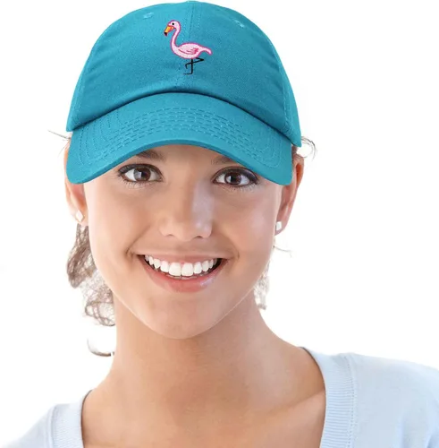 Vista 5 de DALIX Gorra de béisbol para mujer Flamingo Hat