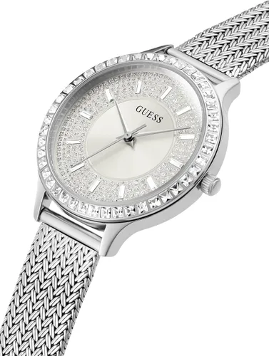 Vista 5 de GUESS Ladies Dress Herringbone Mesh 38mm Watch
