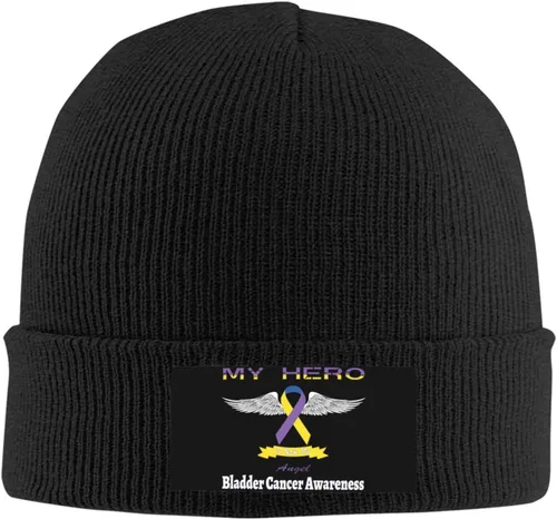 Vista 2 de Beanie Hat Unisex Stretchy Hat Soft Warmth Knit Hat Cap for Men & Women