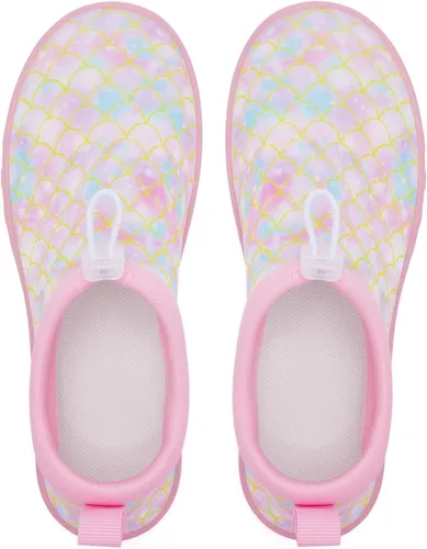 Vista 5 de Racqua Zapatos acuáticos para niños y niñas, zapatos acuáticos de secado rápido para playa y piscina (niños pequeñosgrandes)