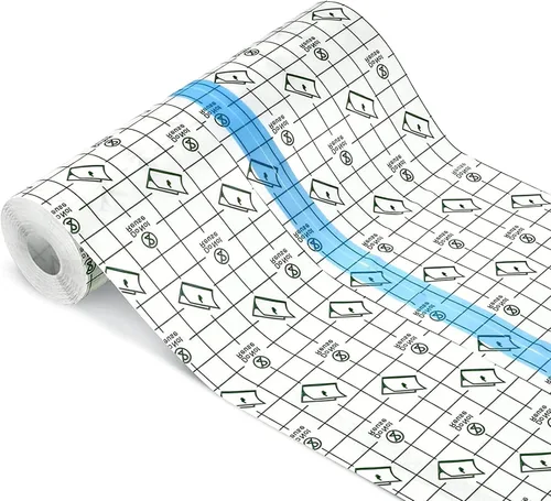 Vista 10 de 2 vendajes impermeables de 4 pulgadas x 10.94 yardas para vendajes de película transparente, protector de curación de segunda piel, vendajes