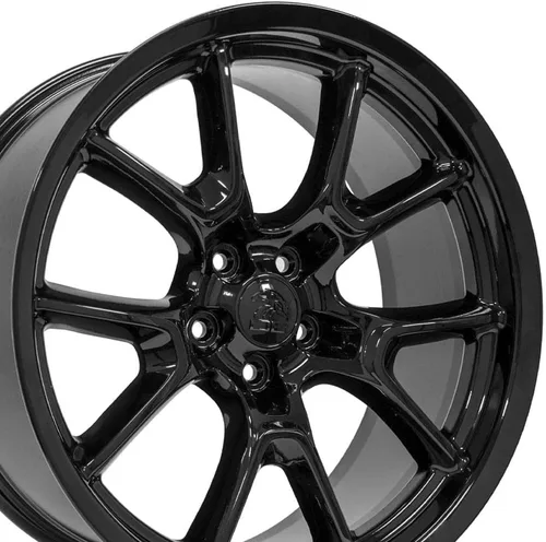 Vista 12 de OE Wheels DG21 20x9 Set(4) Black 5x115 & Ironman Tires & TPMS