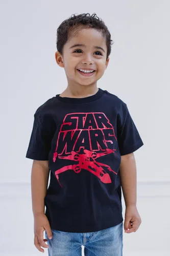 Vista 4 de STAR WARS Camiseta X-Wing para niños pequeños a grandes