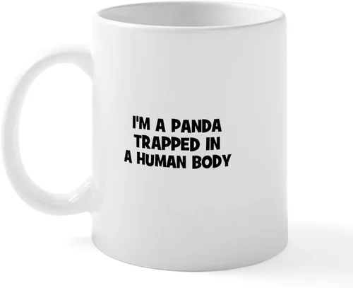 Vista 38 de CafePress Turtle And Panda - Taza de café de cerámica de 11 oz (11.0 fl oz)