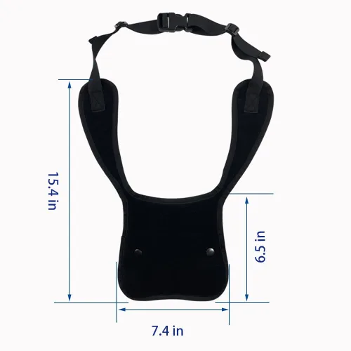 Vista 2 de Ajustador de cinturón de seguridad para niños, funda universal para cinturón de seguridad de vehículo, protector de arnés de viaje, correa ajustable