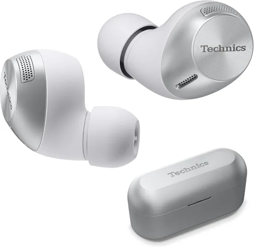 Vista 8 de Technics Auriculares Inalámbricos Bluetooth HiFi True Wireless Multipoint Earbuds II, Cancelación Activa de Ruido, Conectividad Multipunto de 3