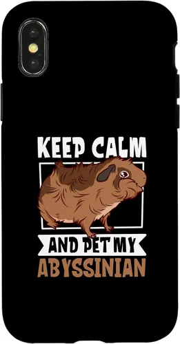 Vista 5 de iPhone 16 Pet my Abyssinian Guinea Pig Case