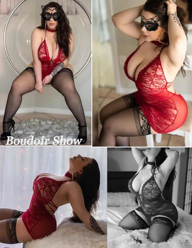 Vista 2 de Avidlove - Lencería de encaje para mujer, vestido camisón tipo babydoll con cuello halter