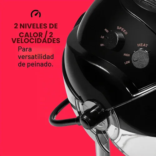 Vista 3 de GOLD N HOT Secador de capo de soporte ióni negro (Black 1.0)