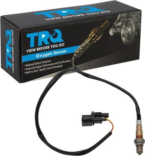 Vista 132 de TRQ Sensor de Oxígeno O2 de 4 Hilos de Banda Estrecha Compatible con VW Atlas 2.0L 2018-21, VW GTI 2.0L 2016-18, Audi A3 Quattro 2.0L 2015-18, VW
