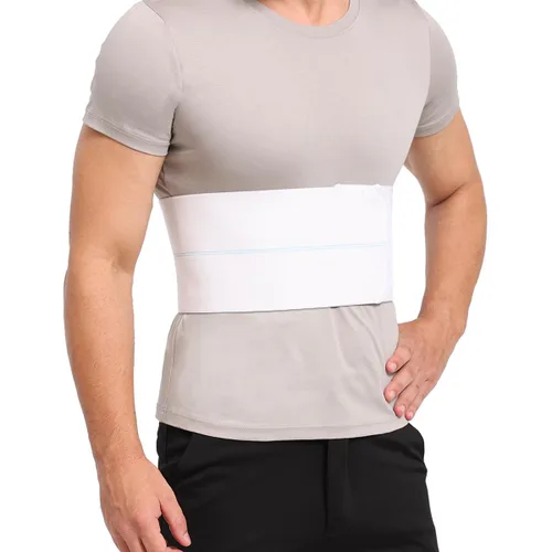 Vista 6 de Soporte para Costillas Fracturadas para Hombres - Faja de Compresión para el Pecho para Soporte de Costillas Agrietadas y Alivio del Dolor de Pecho